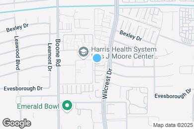 Map image of the property - 9052 Wilcrest Dr