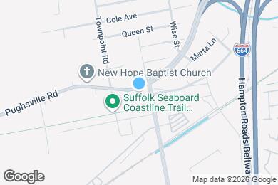 Map image of the property - 5205 Pughsville Rd