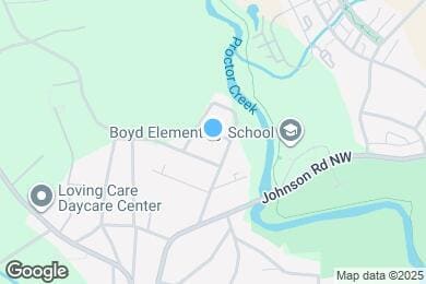 Map image of the property - 1968 East Ave NW