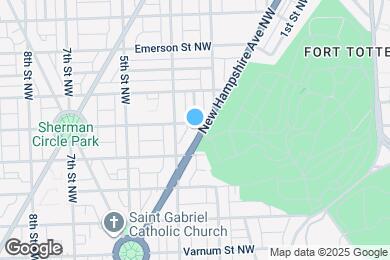 Map image of the property - 4630 New Hampshire Ave NW