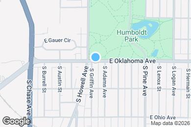 Map image of the property - 3100 S Griffin Ave