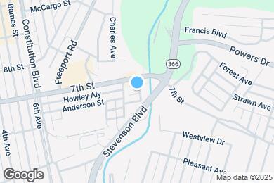 Map image of the property - 637 Bell St