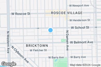 Map image of the property - 3238 N Hoyne Ave