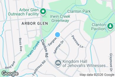 Map image of the property - 3509 Sargeant Dr