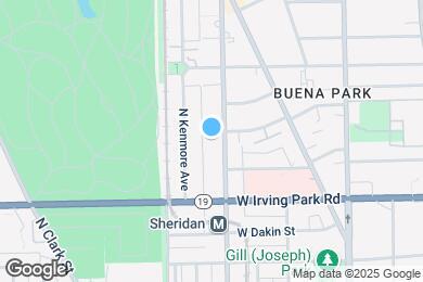Map image of the property - 4060 N Sheridan Rd