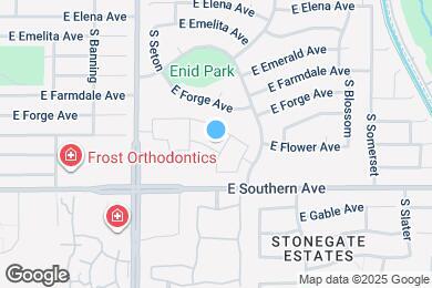 Map image of the property - 5336 E Flower Ave