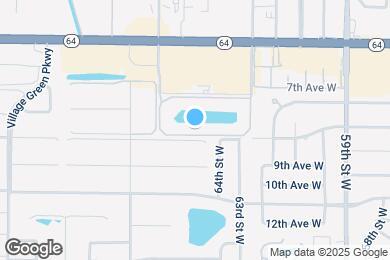 Map image of the property - 6634 7th Avenue Cir W