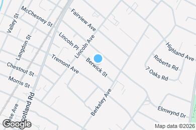 Map image of the property - 395 Berwick St