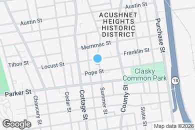 Map image of the property - 263 Summer St
