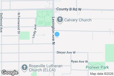 Map image of the property - 2058 Lexington Ave N