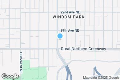 Map image of the property - 1823 Johnson St NE