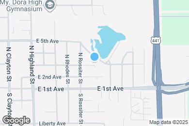 Map image of the property - 1335 E 3rd Ave