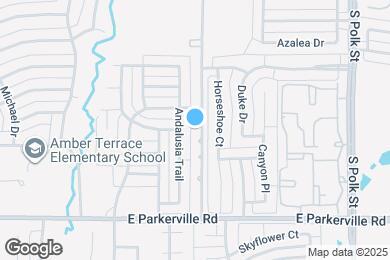 Map image of the property - 715 S Parks Dr