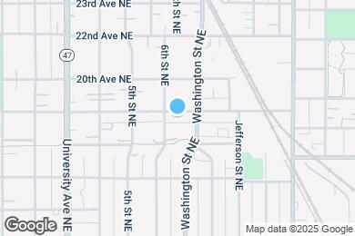 Map image of the property - 608 19th Ave NE