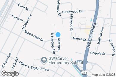 Map image of the property - 519 Denver St