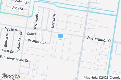 Map image of the property - 3104 W Amethyst St