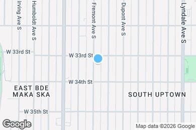 Map image of the property - 3317 Fremont Ave S
