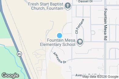 Map image of the property - 6710 Camino Del Rey