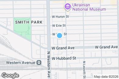 Map image of the property - 529 N Claremont Ave