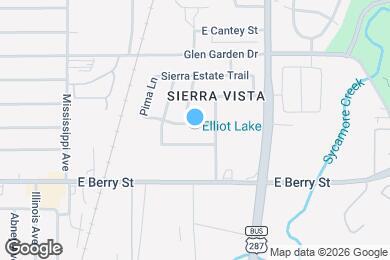 Map image of the property - 1428 Montoya Ln