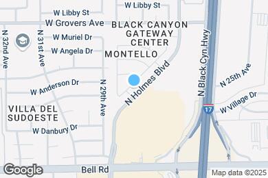 Map image of the property - 17411 N 28th Ave
