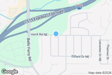 Map image of the property - Room in Single Family Home on Potomac Dr NW