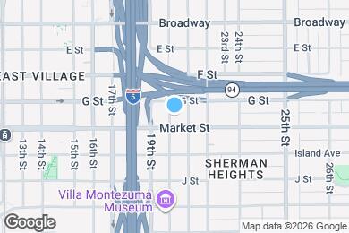 Map image of the property - 633 20th St