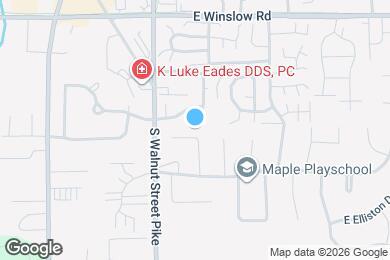 Map image of the property - 721 E Wellington Ct