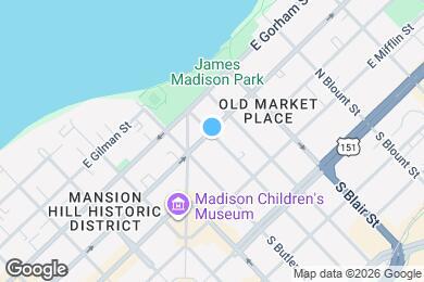 Map image of the property - 323 E Johnson St
