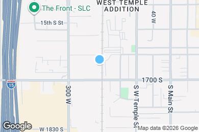 Map image of the property - 24 W 1700 S