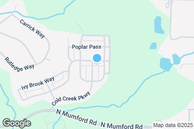 Map image of the property - 520 Ivy Brook Way