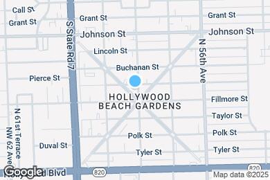 Map image of the property - 550 N 58th Ave