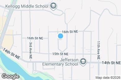 Map image of the property - 1536 7th Ave NE