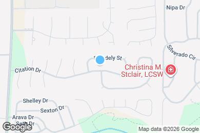Map image of the property - 3490 Citation Dr