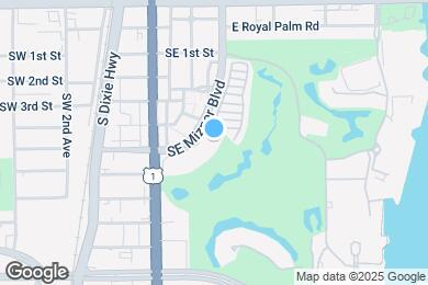 Map image of the property - 500 SE Mizner Blvd