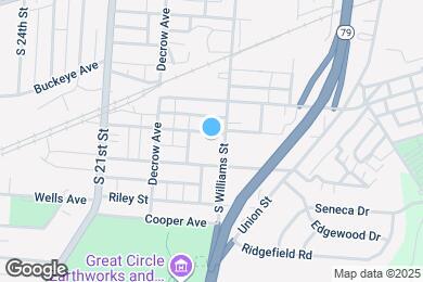 Map image of the property - 93 Burt Ave