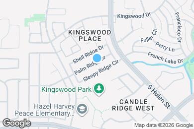 Map image of the property - 4713 Palm Ridge Dr