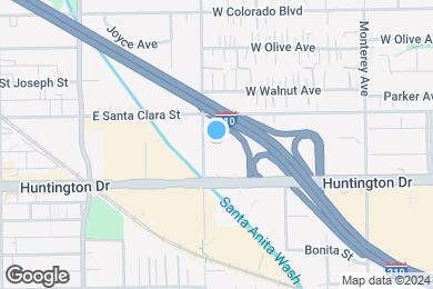 Map image of the property - Furnished Studio - Monrovia