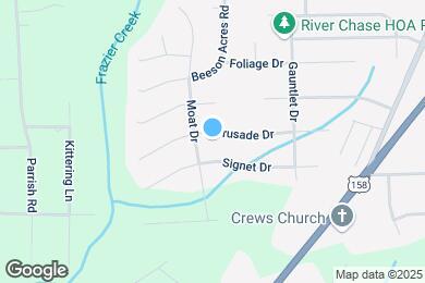 Map image of the property - 3806 Crusade Dr