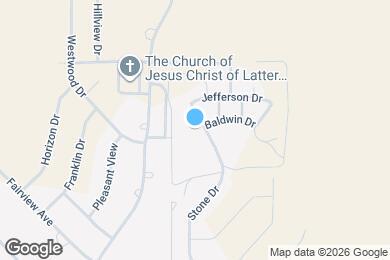 Map image of the property - 1152 Stone Dr
