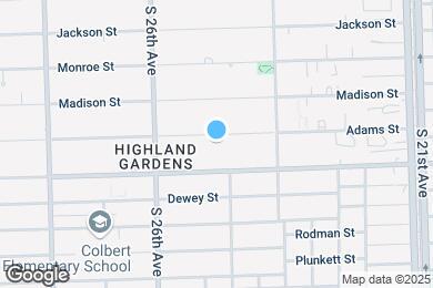 Map image of the property - 2462 Adams St