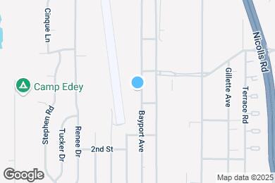 Map image of the property - 522 Bayport Ave
