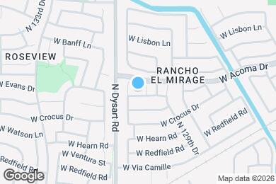 Map image of the property - 13030 W Evans Dr