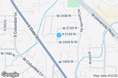 Map image of the property - 2054 N 940 W