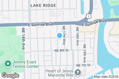 Map image of the property - 836 NE 17th Ter