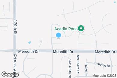 Map image of the property - 16620 Oakwood Dr