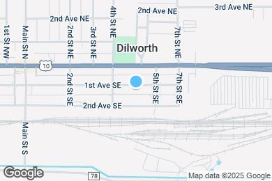 Map image of the property - 413 1st Ave SE