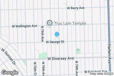 Map image of the property - 2912 N 75th Ave
