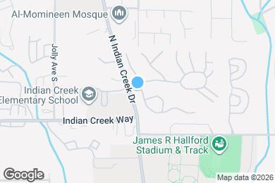 Map image of the property - Village at the Creek