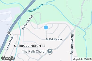 Map image of the property - 842 Bonneville Terrace NW